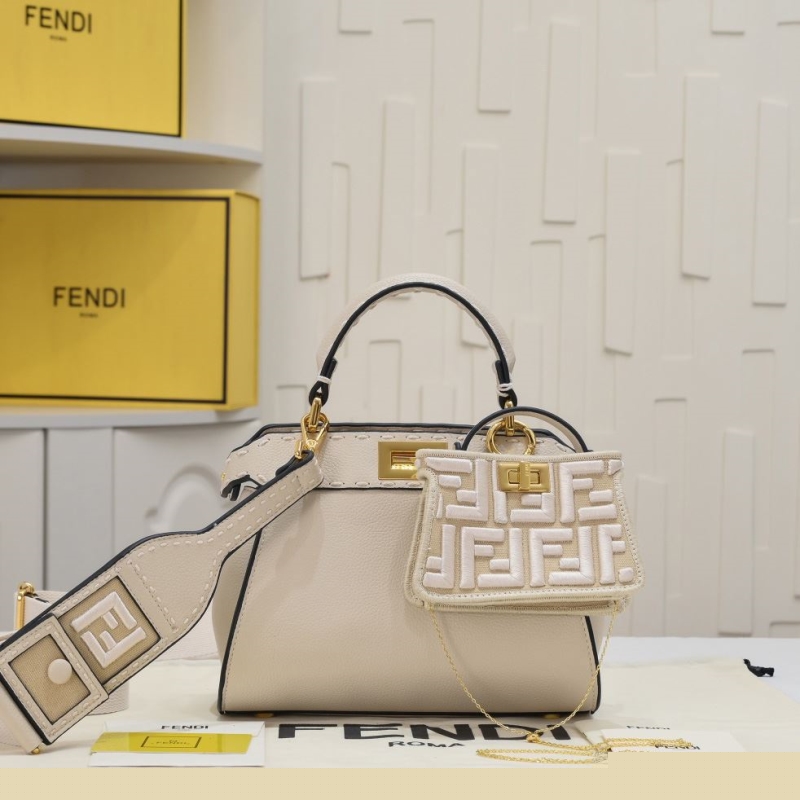 F**di top handle bags